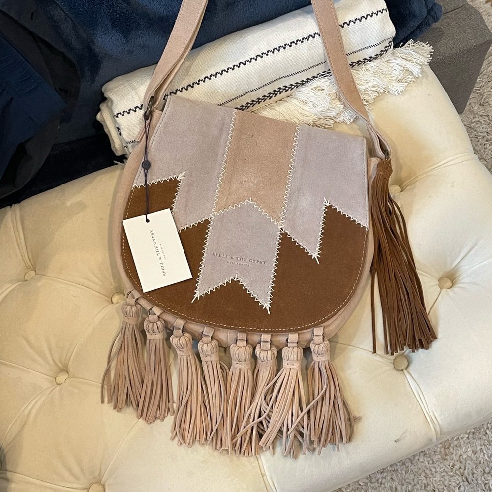 Spell and the Gypsy Suede Boho Bag Purse